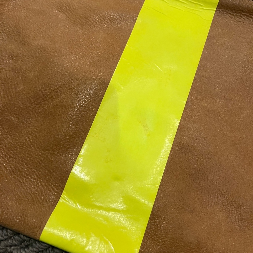 Clare V Tan and Yellow Clutch - Picture 6 of 6